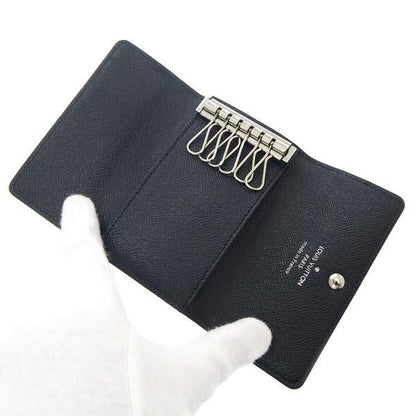 Louis Vuitton Damier Graphite Key Case for 6 Key Holder Gray Comment