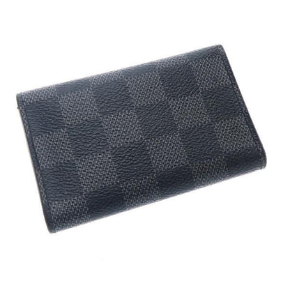Louis Vuitton Damier Graphite Key Case for 6 Key Holder Gray Comment