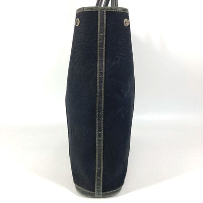 Hermes Shoulder Bag Garden File MM Leather Black
