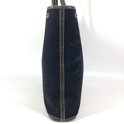 Hermes Shoulder Bag Garden File MM Leather Black
