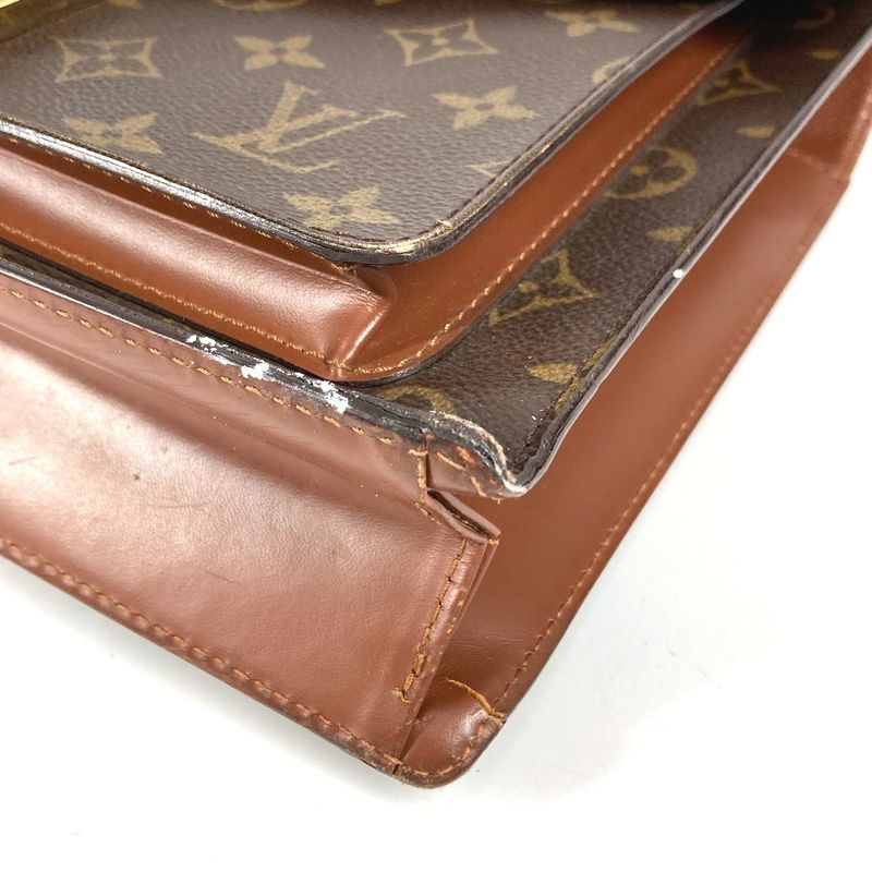 Louis Vuitton Handbag Monceau 28 Monogram Canvas Brown