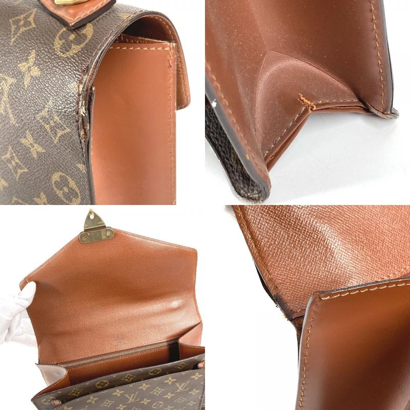 Louis Vuitton Handbag Monceau 28 Monogram Canvas Brown