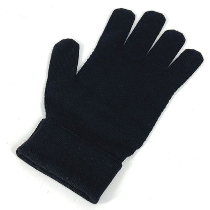 Louis Vuitton Gloves Gon Petit Damier Wool Black
