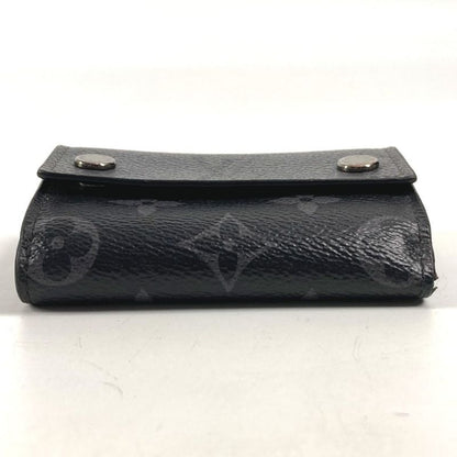 Louis Vuitton Trifold Wallet Discovery Compact Monogram Eclipse Black X Gray