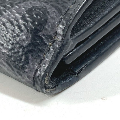 Louis Vuitton Trifold Wallet Discovery Compact Monogram Eclipse Black X Gray