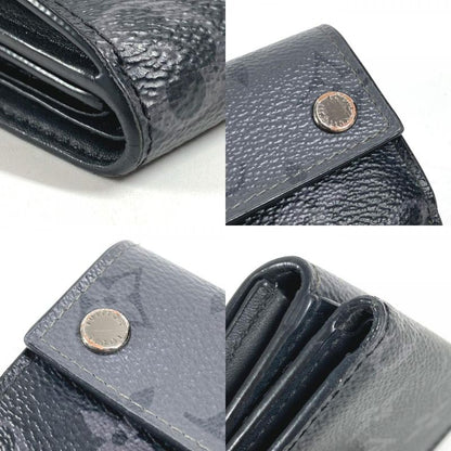 Louis Vuitton Trifold Wallet Discovery Compact Monogram Eclipse Black X Gray