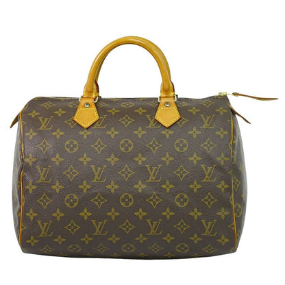 Louis Vuitton LV Speedy 30 Monogram Mini Boston Bag Outside] Brown