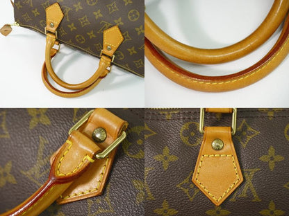 Louis Vuitton LV Speedy 30 Monogram Mini Boston Bag Outside] Brown