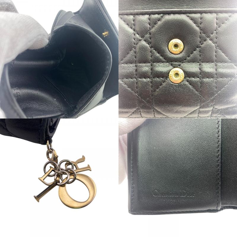 Dior Compact Wallet Lady Dior Trifold Handbag