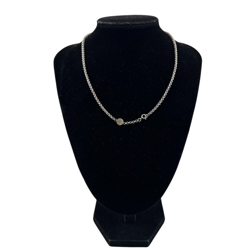 Hermes Mini Necklace Silver