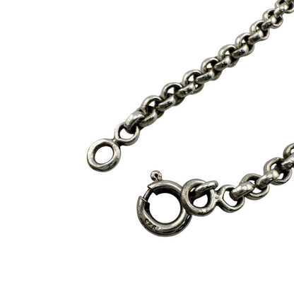 Hermes Mini Necklace Silver
