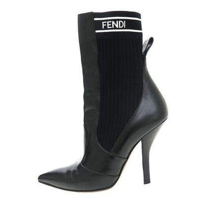 Fendi Sock Boots Leather 37