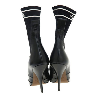 Fendi Sock Boots Leather 37