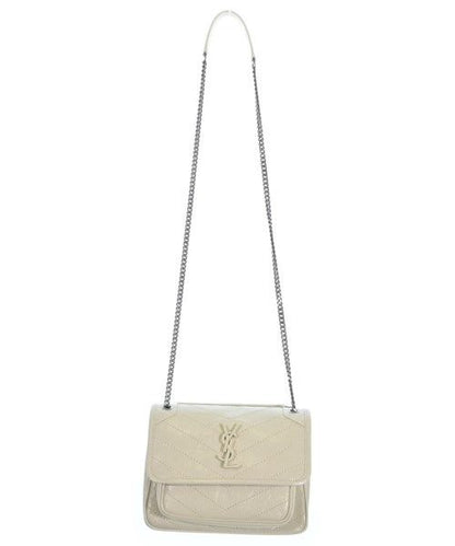 Saint Laurent Paris Shoulder Bag Off-white