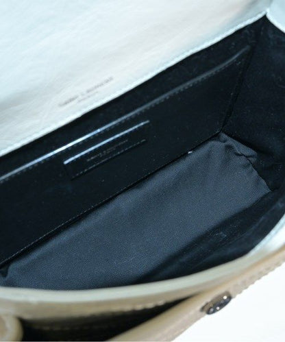 Saint Laurent Paris Shoulder Bag Off-white