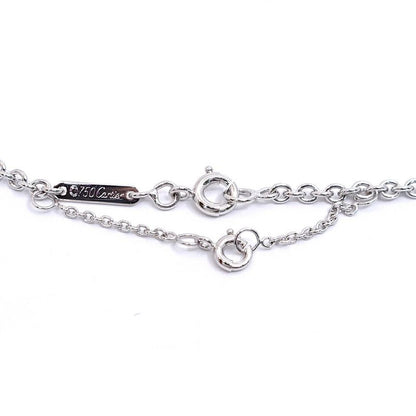 Cartier 18K White Gold Forsa Chain Necklace