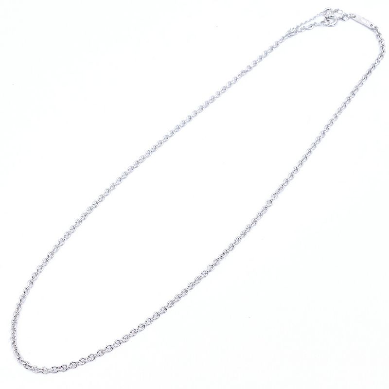 Cartier 18K White Gold Forsa Chain Necklace