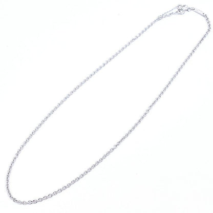 Cartier 18K White Gold Forsa Chain Necklace
