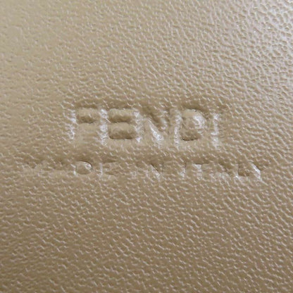 Fendi Phone Pouch Leather Beige