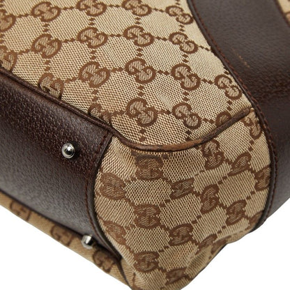Gucci GG Canvas Tote Brown Beige