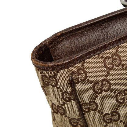 Gucci GG Canvas Tote Brown Beige