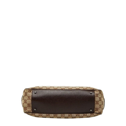 Gucci GG Canvas Tote Brown Beige
