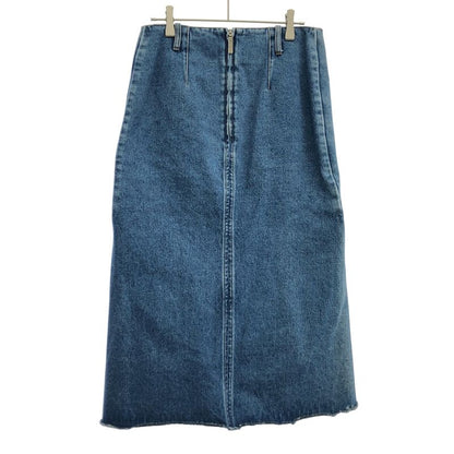 Balenciaga Reconstructed Mermaid Denim Skirt Indigo Indigo Blue