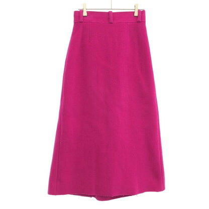 Balenciaga Ring Wool Skirt Pink 36
