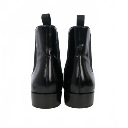 Prada Side Logo Chelsea Boots Short 35.5