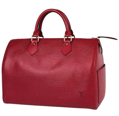 Louis Vuitton Speedy 30 Boston Bag Epi Castilian Red