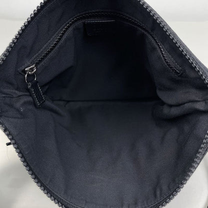 Gucci GG Pattern Shoulder Bag Crossbody Nylon Black
