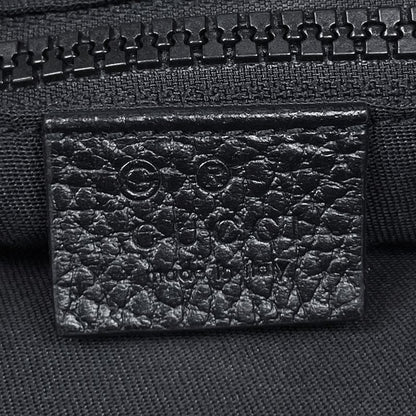 Gucci GG Pattern Shoulder Bag Crossbody Nylon Black
