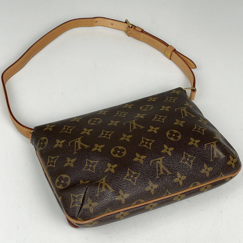 Louis Vuitton Musette Tango Short Shoulder Bag Monogram Brown
