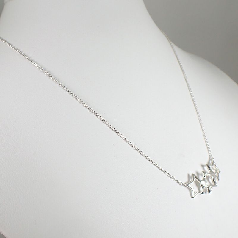 Tiffany & Co. 925 Triple Star Necklace