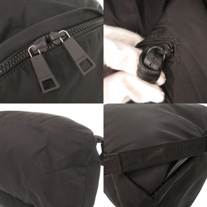 Versace Gianni Logo Nylon Black Backpack