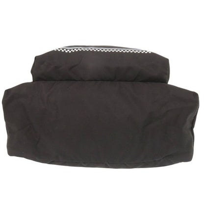 Versace Gianni Logo Nylon Black Backpack