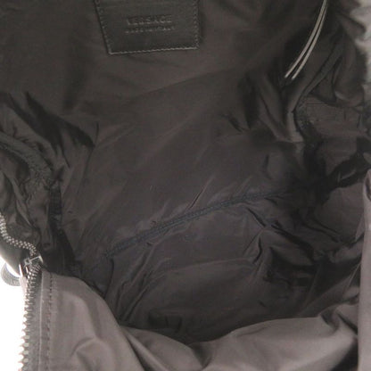 Versace Gianni Logo Nylon Black Backpack