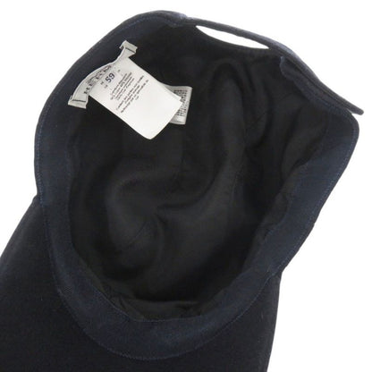 Hermes Cashmere Acetate Navy Cap Hat