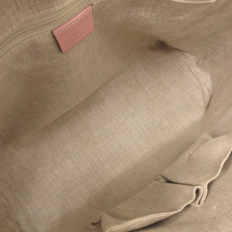 Gucci Micro Guccissima Leather Pink 2-Way Tote Shoulder Bag