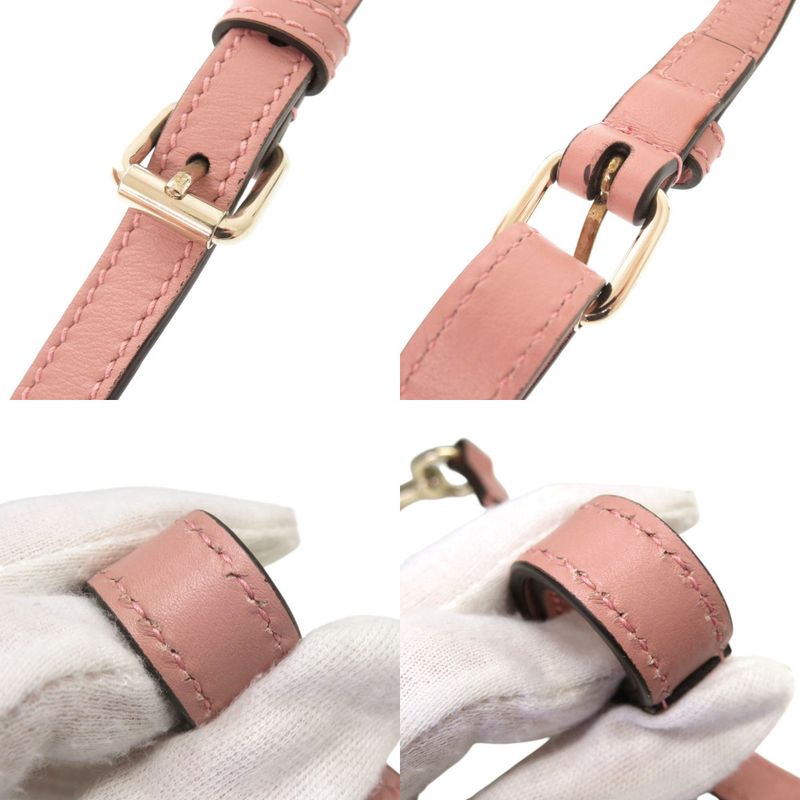 Gucci Micro Guccissima Leather Pink 2-Way Tote Shoulder Bag