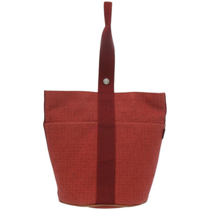 Hermes Saxo MM Toile Ash Orange Handbag