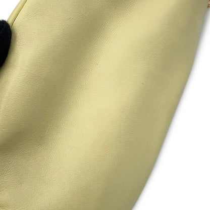 Bottega Veneta Belt Bag the Chain Pouch Leather Light Yellow