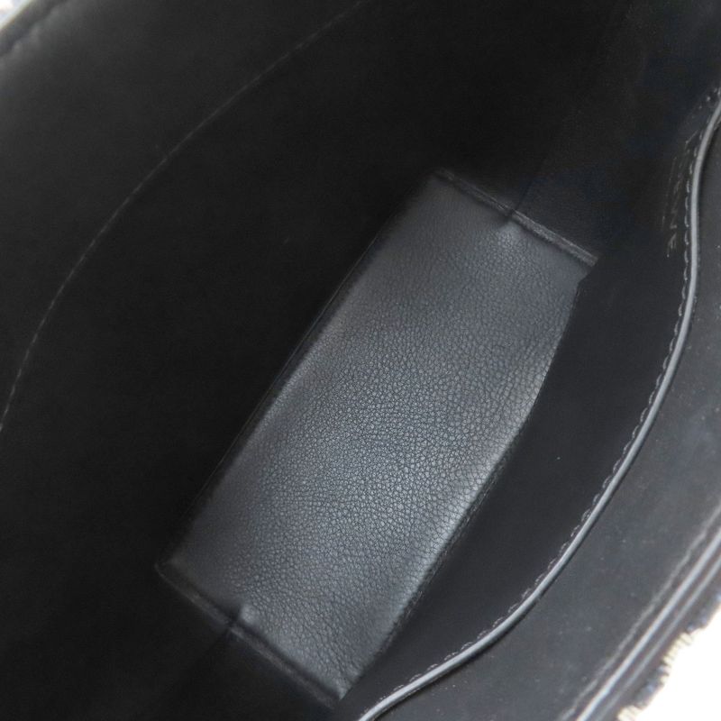 Loewe Anagram Tote Canvas Leather