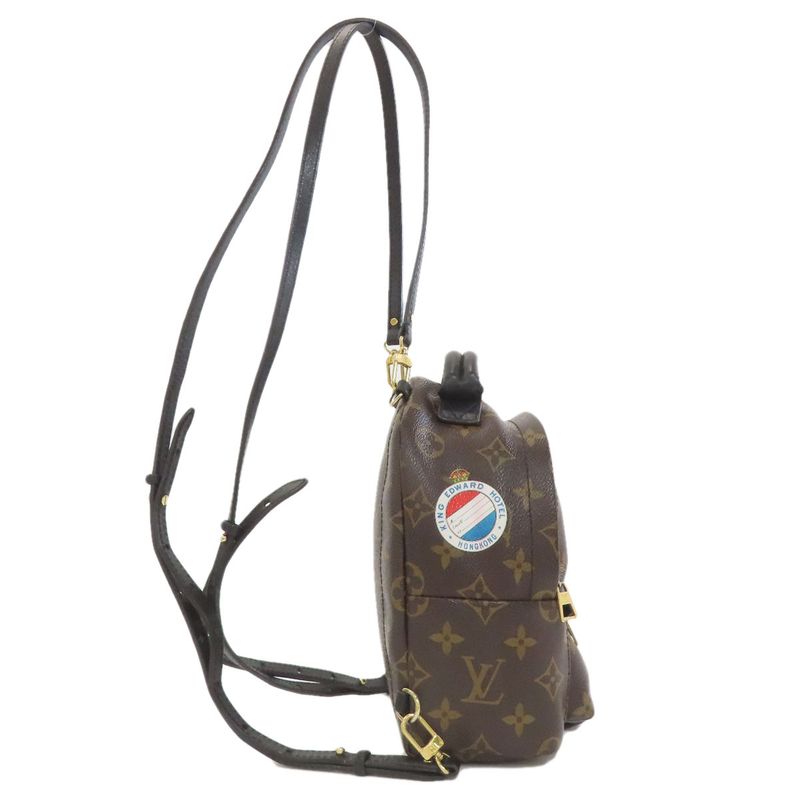 Louis Vuitton Palm Spring Mini Print Backpack Monogram Canvas