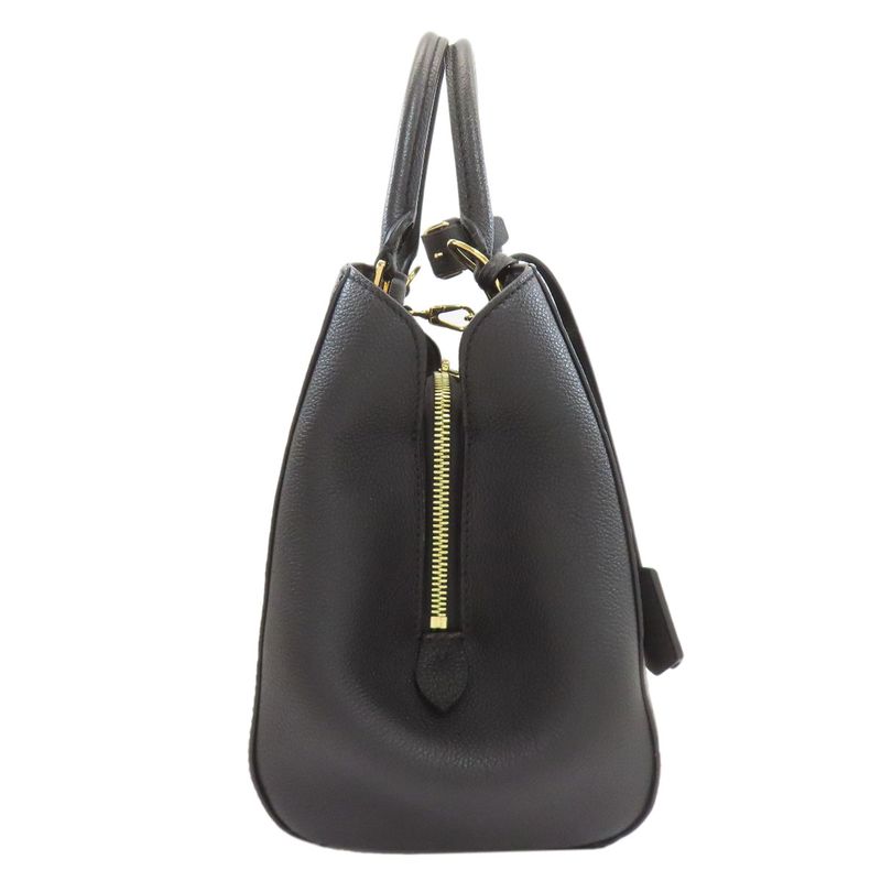 Louis Vuitton Montaigne MM Handbag Noir Black