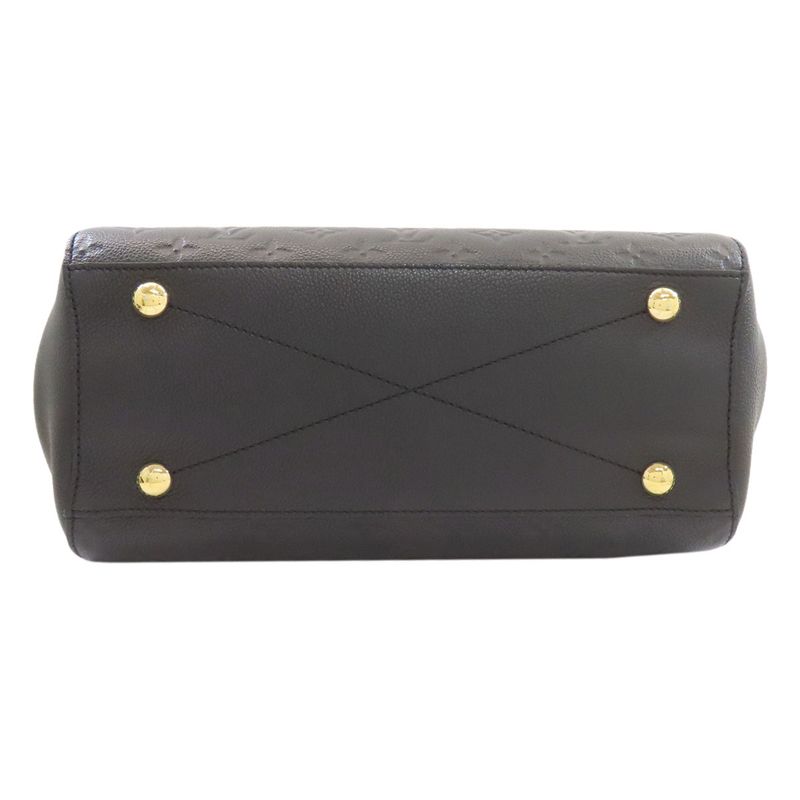 Louis Vuitton Montaigne MM Handbag Noir Black