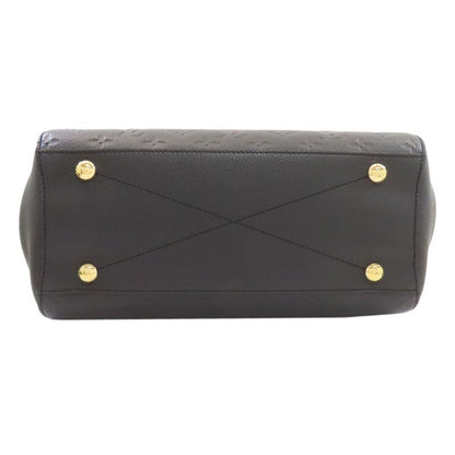 Louis Vuitton Montaigne MM Handbag Noir Black