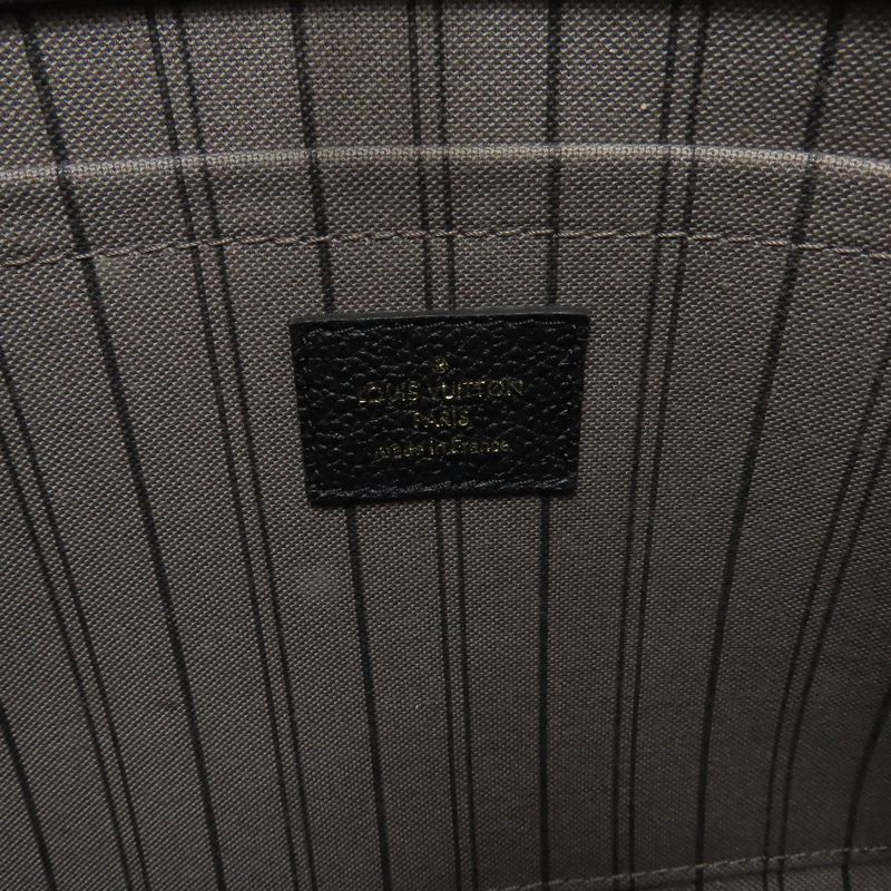 Louis Vuitton Montaigne MM Handbag Noir Black