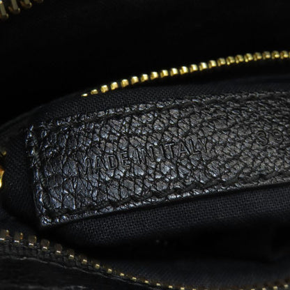 Balenciaga Classic Metallic Edge Mini City 2-Way Handbag Black
