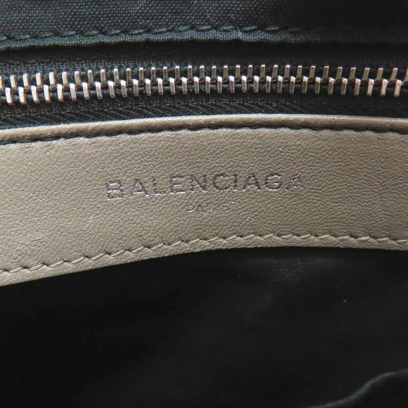 Balenciaga Classic Metallic Edge City S Handbag Gray